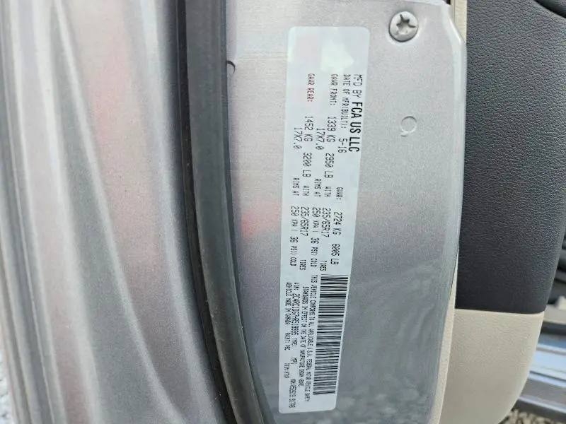2017 CHRYSLER PACIFICA TOURING  