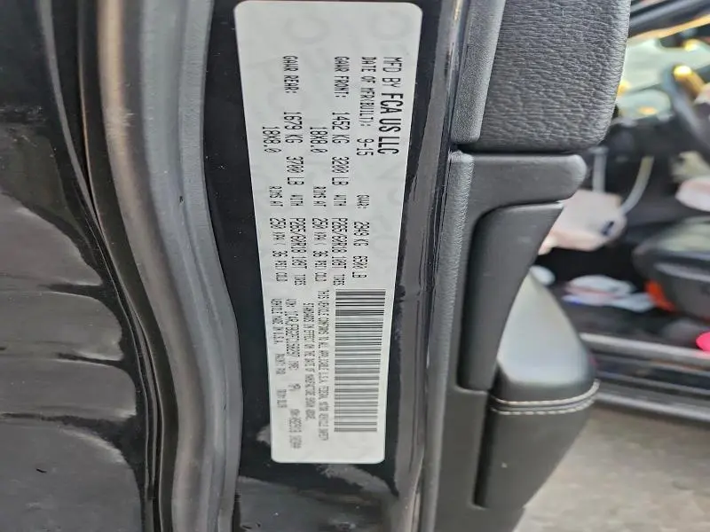 2015 JEEP GRAND CHEROKEE LIMITED  