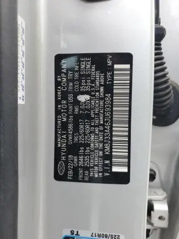 2018 HYUNDAI TUCSON SEL  