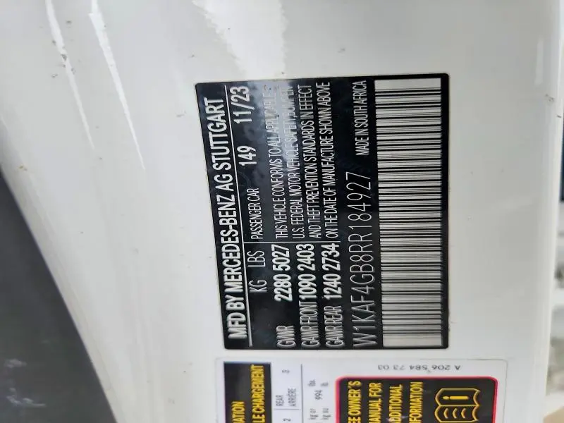 2024 MERCEDES-BENZ C 300  