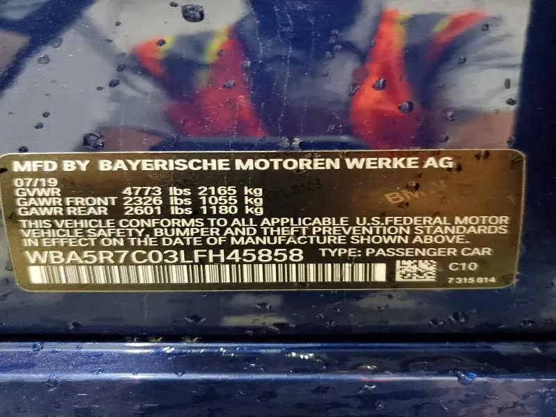 2020 BMW 330XI   