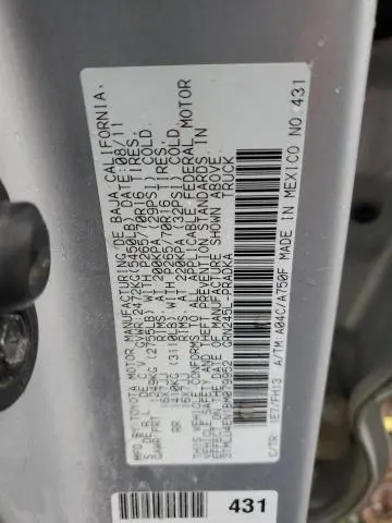 2011 TOYOTA TACOMA DOUBLE CAB  