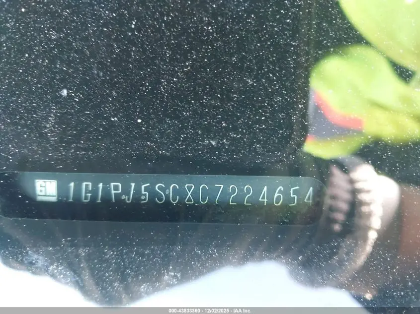 2012 CHEVROLET CRUZE ECO