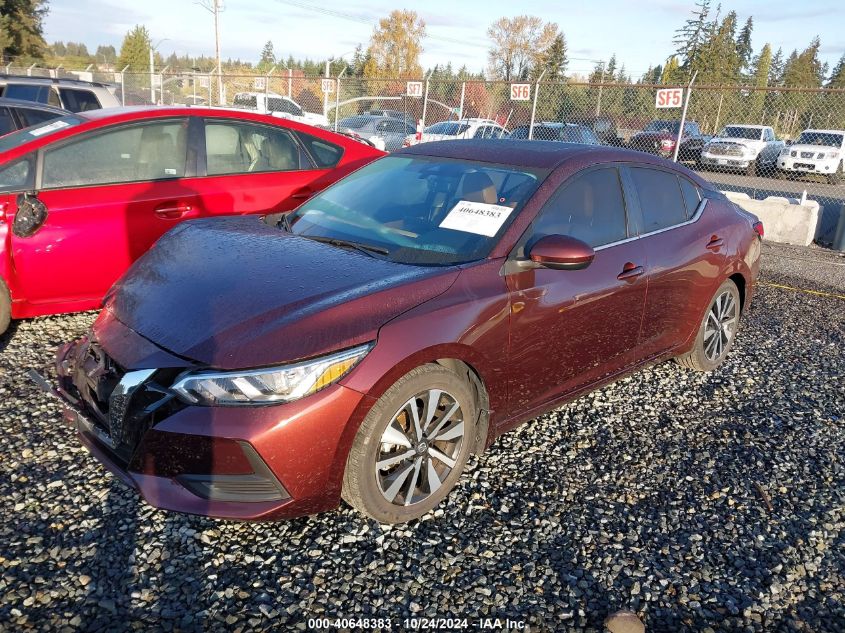 2021 NISSAN SENTRA SV XTRONIC CVT