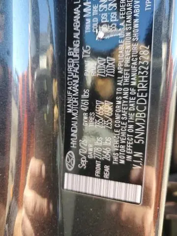 2024 HYUNDAI TUCSON SEL  