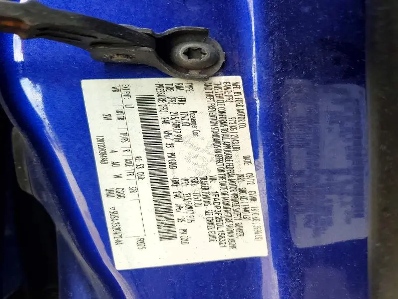 2013 FORD FOCUS SE  