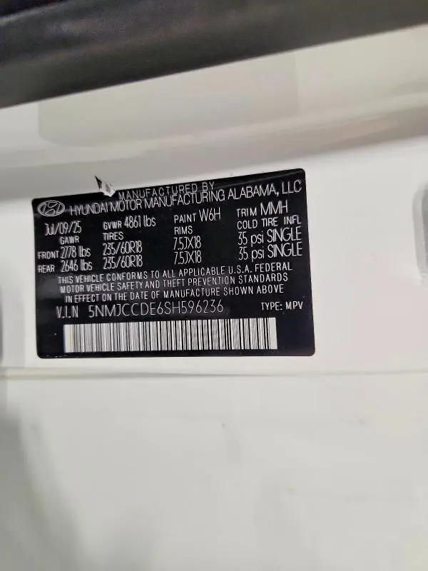 2025 HYUNDAI TUCSON SEL CONVENIENCE  