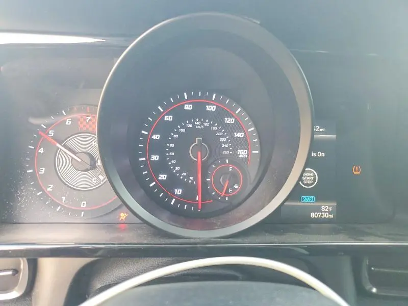 2021 HYUNDAI ELANTRA N LINE  