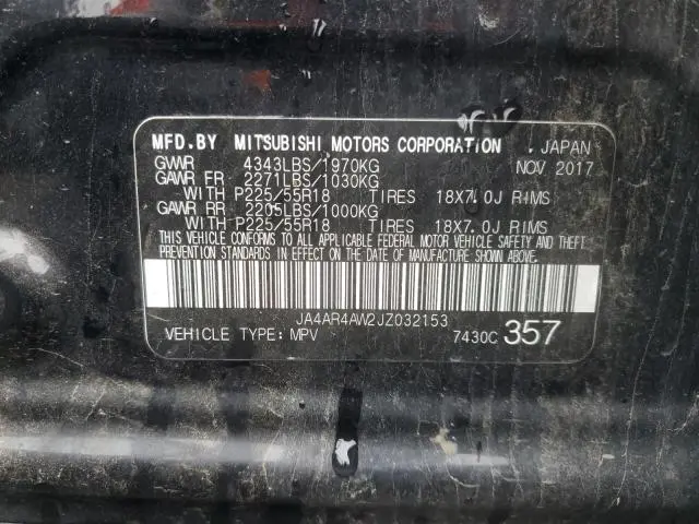 2018 MITSUBISHI OUTLANDER SPORT SEL  