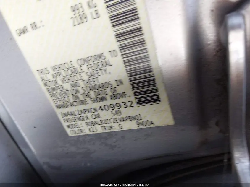 2012 NISSAN ALTIMA 2.5 S
