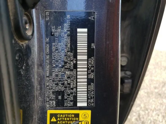 2010 LEXUS RX 350  