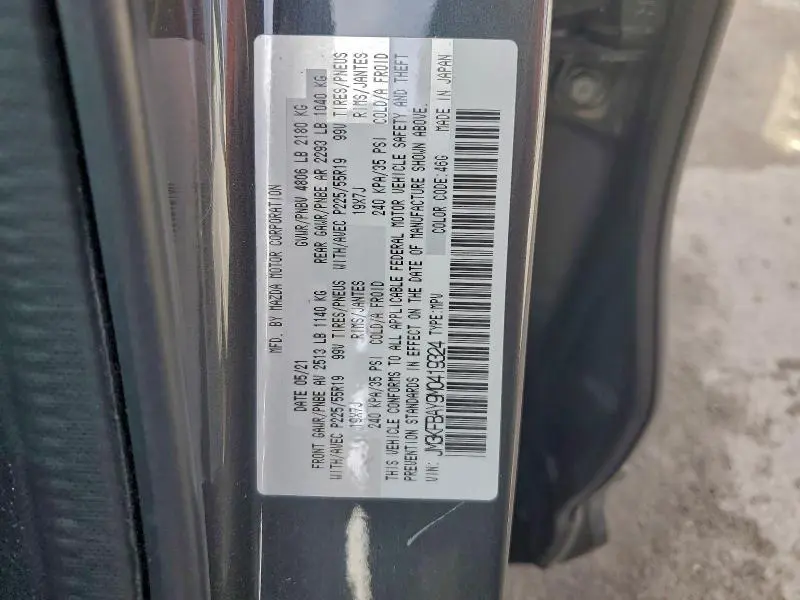 2021 MAZDA CX-5 GRAND TOURING RESERVE  