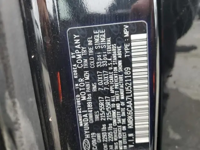 2020 HYUNDAI KONA SEL PLUS  