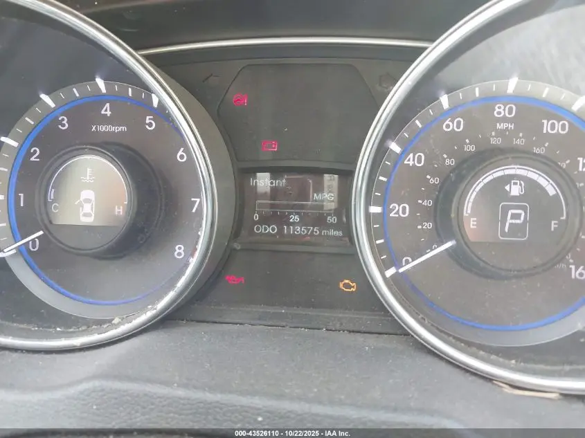 2014 HYUNDAI SONATA GLS