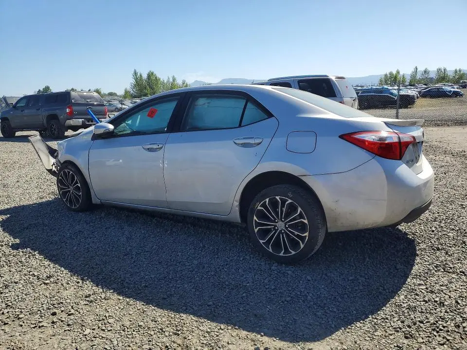 2016 TOYOTA COROLLA S PLUS  