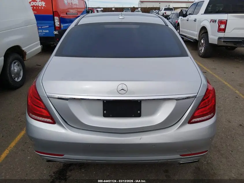 2015 MERCEDES-BENZ S 550 4MATIC
