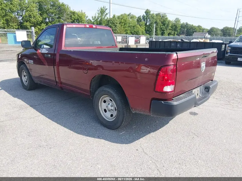 2017 RAM 1500 TRADESMAN  4X2 8' BOX