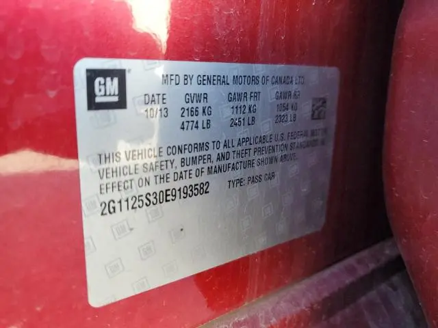 2014 CHEVROLET IMPALA LT