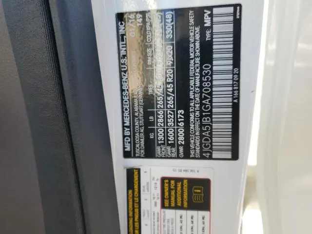 2016 MERCEDES-BENZ GLE 350