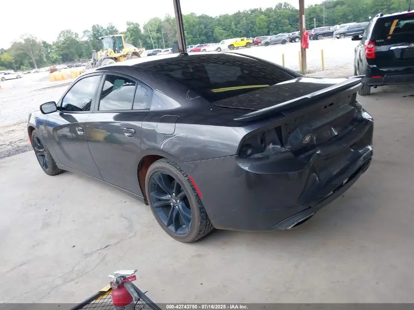 2018 DODGE CHARGER SXT RWD