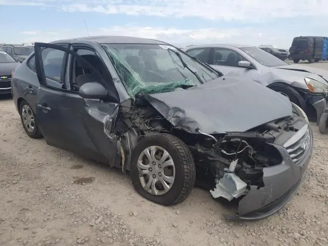 2010 HYUNDAI ELANTRA BLUE