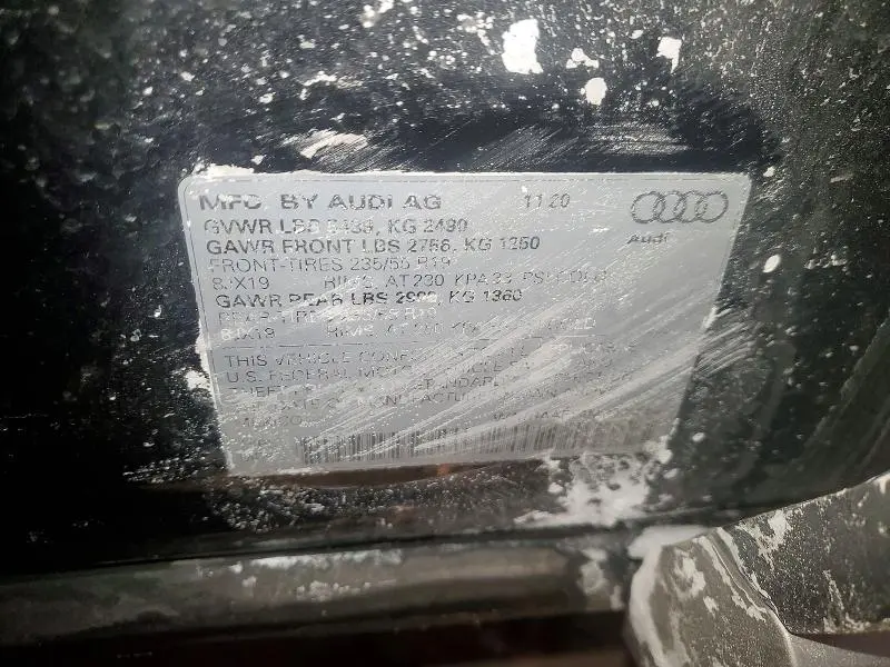 2021 AUDI Q5 PREMIUM PLUS  