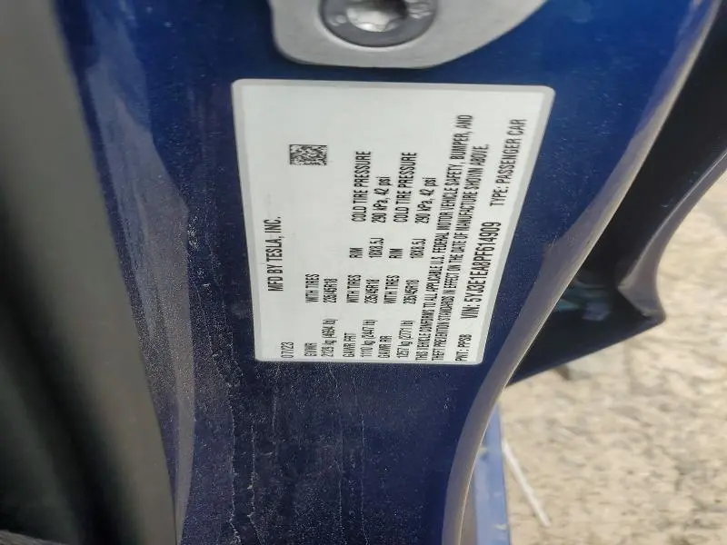 2023 TESLA MODEL 3   