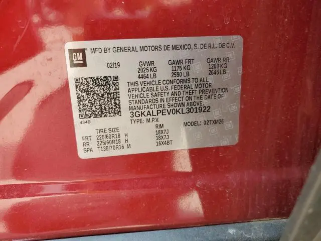 2019 GMC TERRAIN SLT  