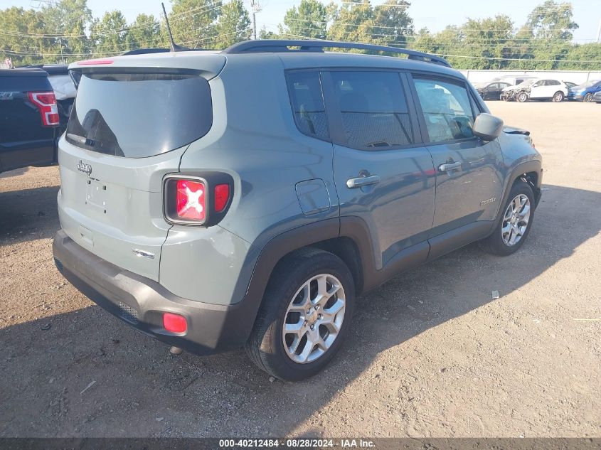 2018 JEEP RENEGADE LATITUDE FWD