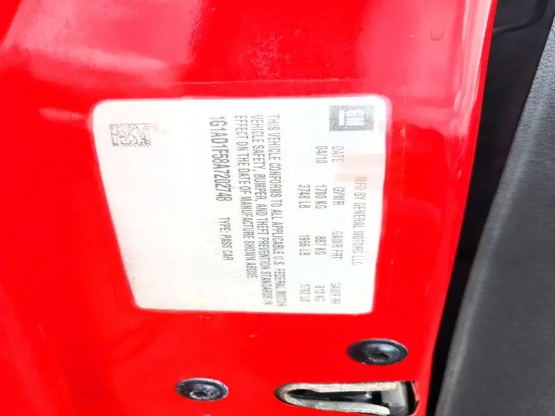 2010 CHEVROLET COBALT 1LT  