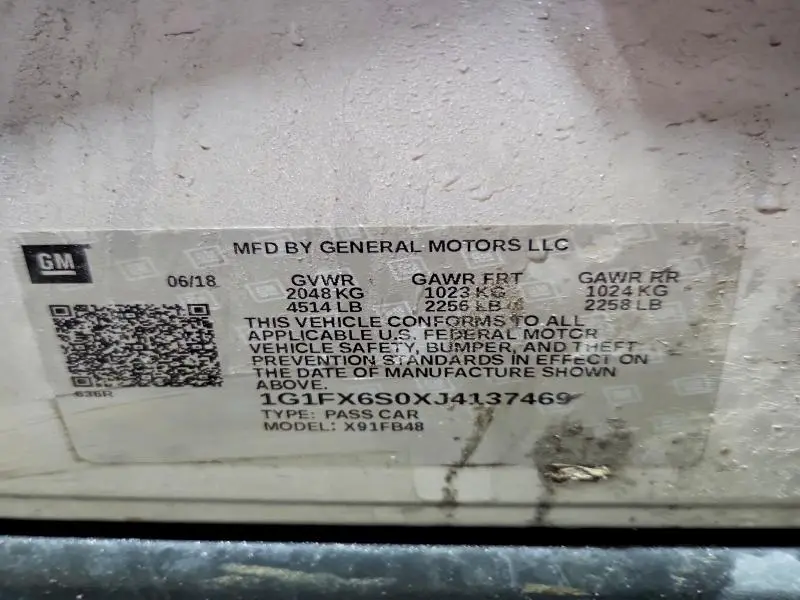 2018 CHEVROLET BOLT EV PREMIER  