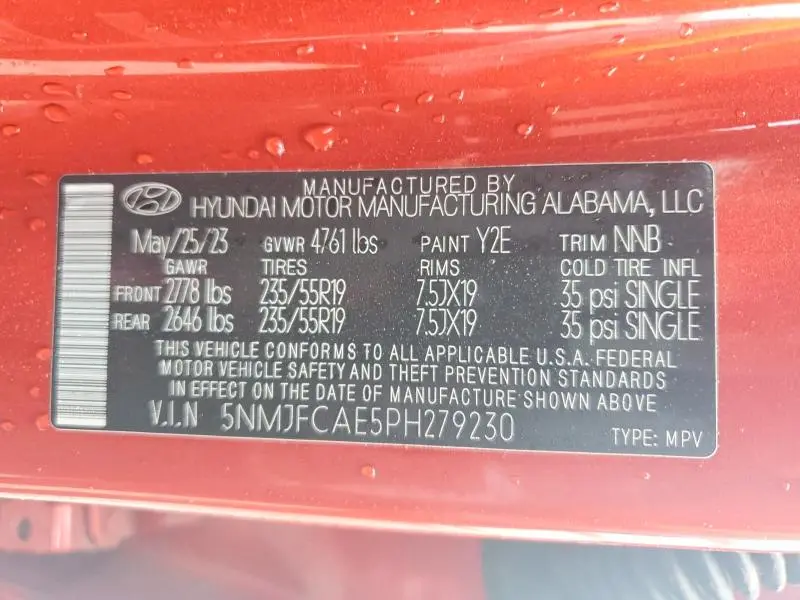 2023 HYUNDAI TUCSON SEL  
