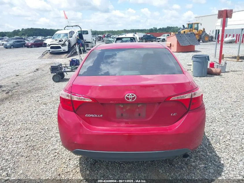 2018 TOYOTA COROLLA LE