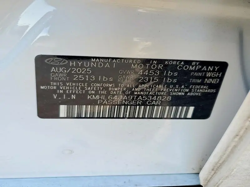 2026 HYUNDAI SONATA SEL SPORT  