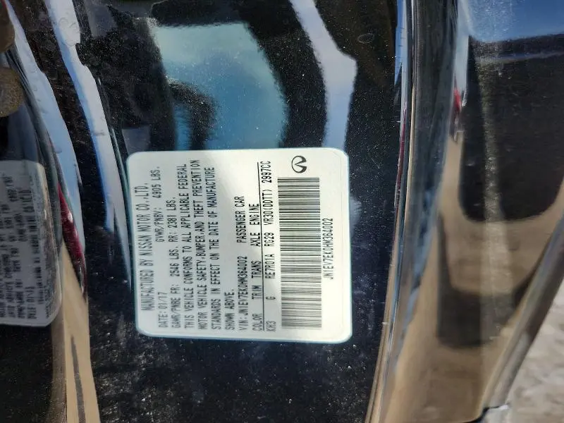 2017 INFINITI Q60 3.0T PREMIUM  