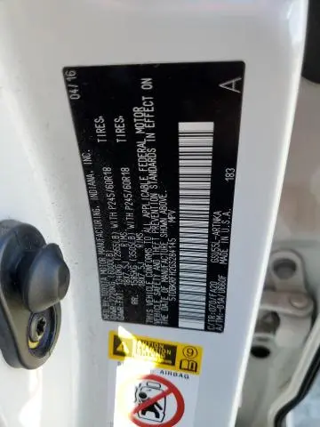 2016 TOYOTA HIGHLANDER LE  