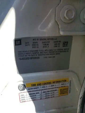 2011 BUICK LACROSSE CXL  