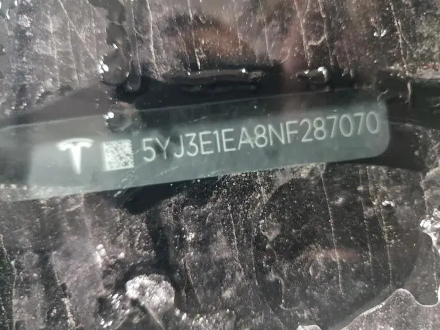 2022 TESLA MODEL 3 