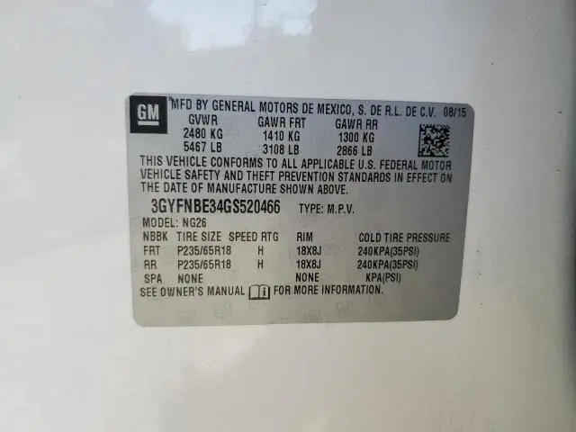 2016 CADILLAC SRX LUXURY COLLECTION  