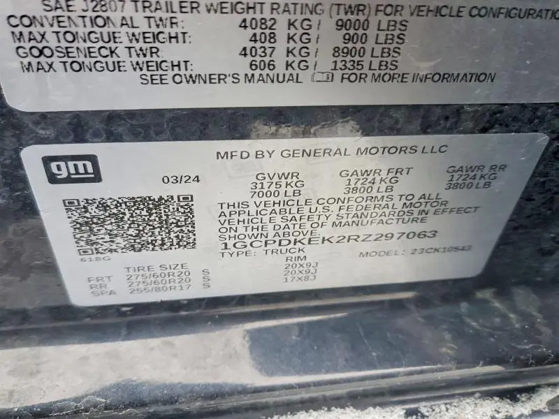 2024 CHEVROLET SILVERADO K1500 LT-L  