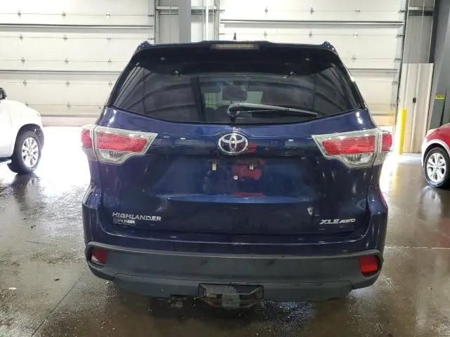2014 TOYOTA HIGHLANDER XLE  