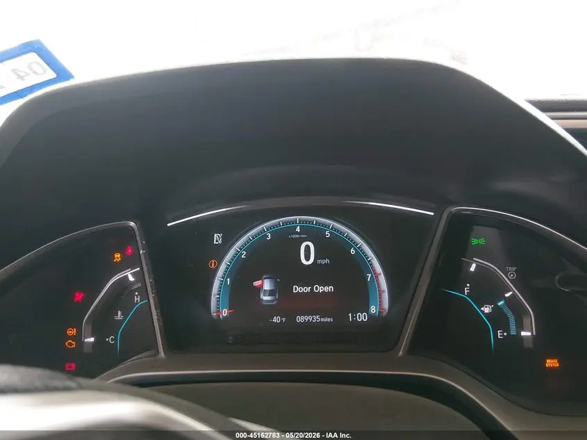 2018 HONDA CIVIC EX