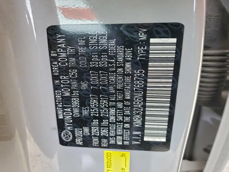 2022 HYUNDAI KONA SEL  