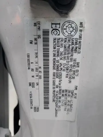 2015 FORD FOCUS TITANIUM  