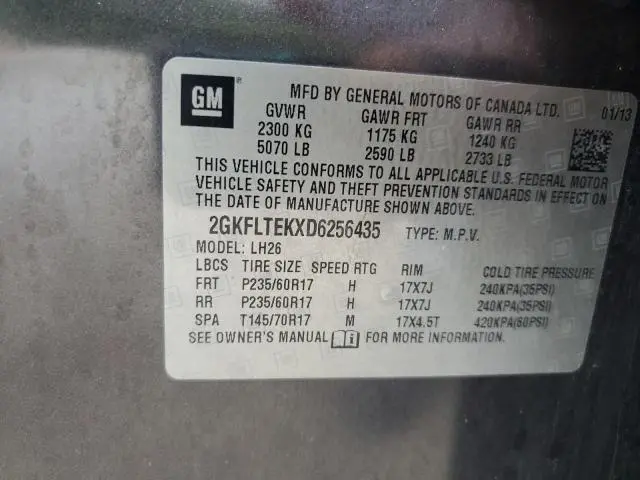 2013 GMC TERRAIN SLE  