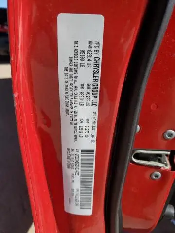 2013 DODGE CHARGER SE  