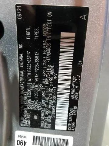 2021 TOYOTA SIENNA XLE  