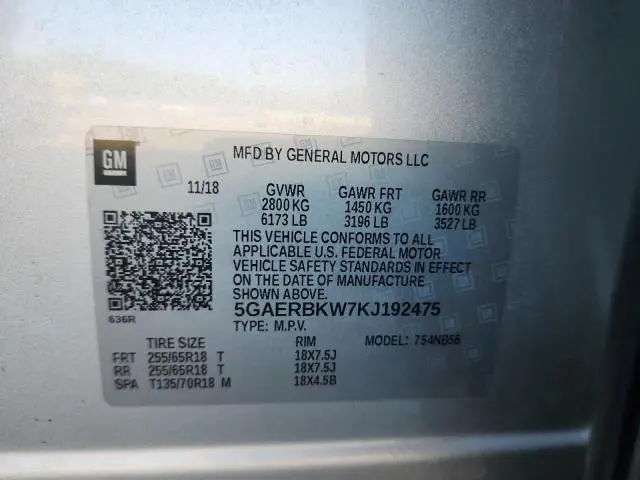 2019 BUICK ENCLAVE ESSENCE  