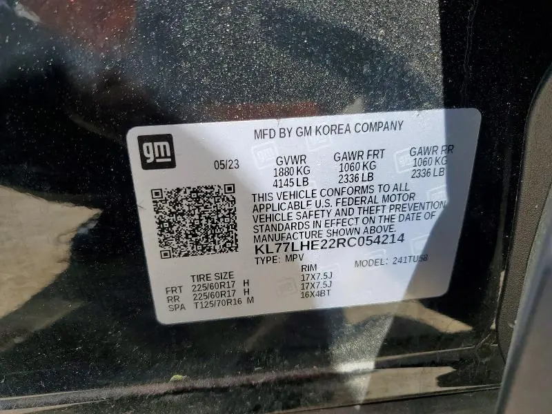 2024 CHEVROLET TRAX 1LT  