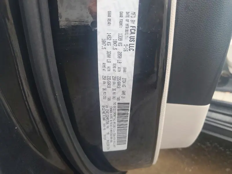 2017 CHRYSLER PACIFICA TOURING L PLUS  